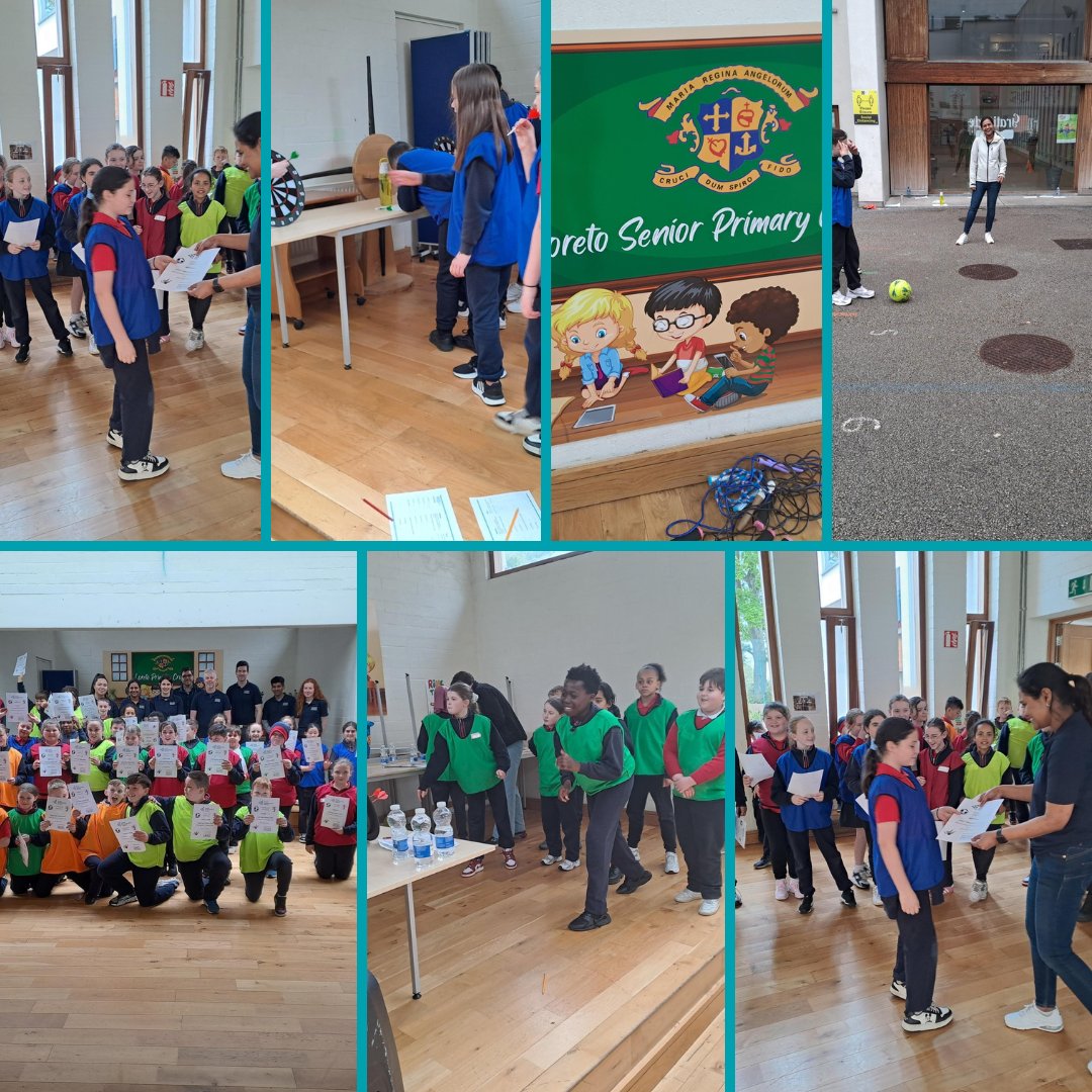 Well done @AIGinsurance volunteers Áine O'Neill, Aisling Meehan, Catherine O'Donnell, David Brodigan, Joyson kakashery Joy, Rithika Satheesh, Seán Clancy & Varun Arora who delivered the ‘Working It Out ‘ event in Loreto Senior Primary School. #inspiringyoungminds