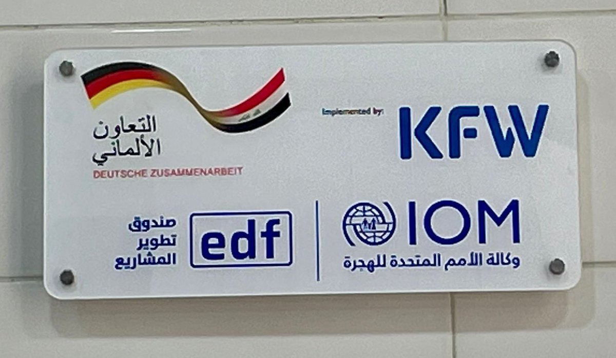 Excited to see that women-led businesses are thriving with the support of German Development Cooperation. General Consulate visits economically empowered women with @KfW_int and @IOMIraq . #FeministForeignPolicy #FeministDevelopmentPolicy