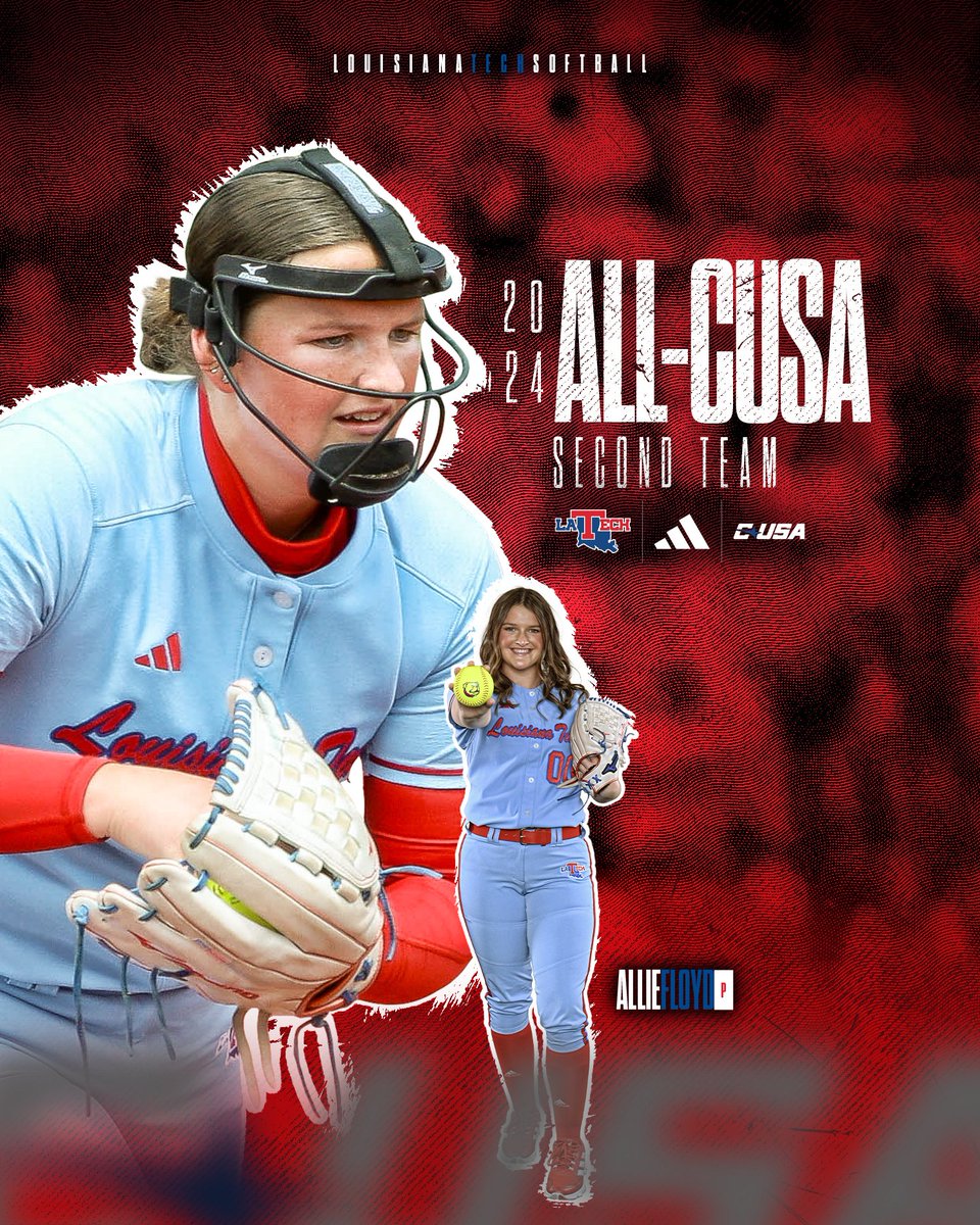 A force in the circle @AllieFloyd2022 ➡️ Second-Team All-CUSA