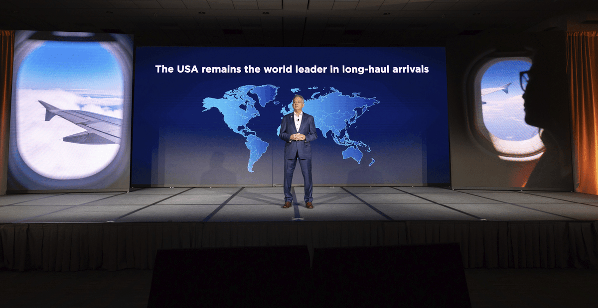 Chris Thompson has used his final press conference, at this week's IPW 2024 event in Los Angeles, to outline how the US is set to grow its inbound tourism #ittngroup #ittnswitchedon ittn.ie/travel-news/br…