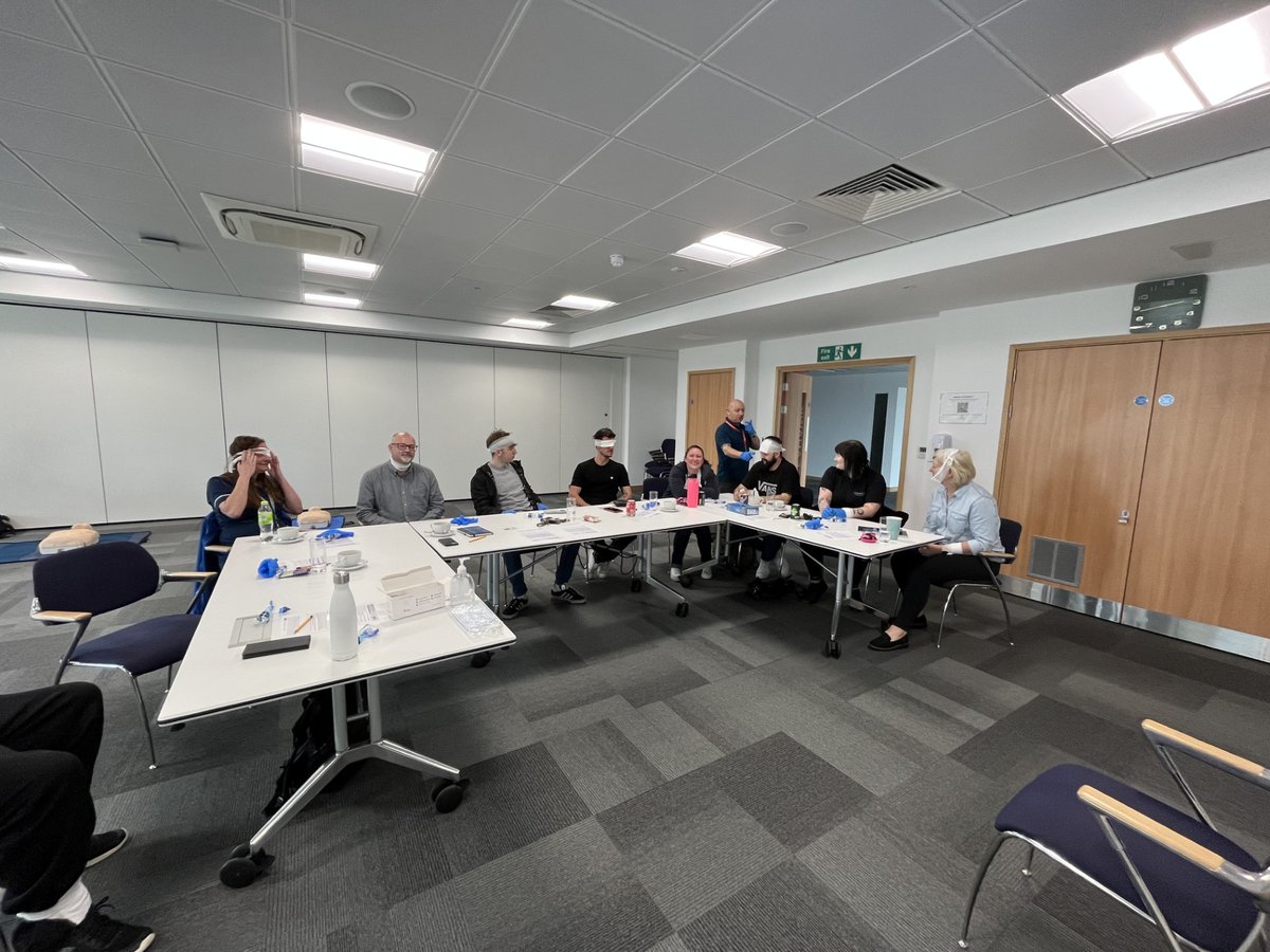 Last week it was time for some First Aid! 

Level 3 Emergency First Aid at Work Training that is! We organised for the 1-day course to happen in our conference suite so it was easy for our customers to not only book on the course but take part!

#firstaid #BusinessSuccess