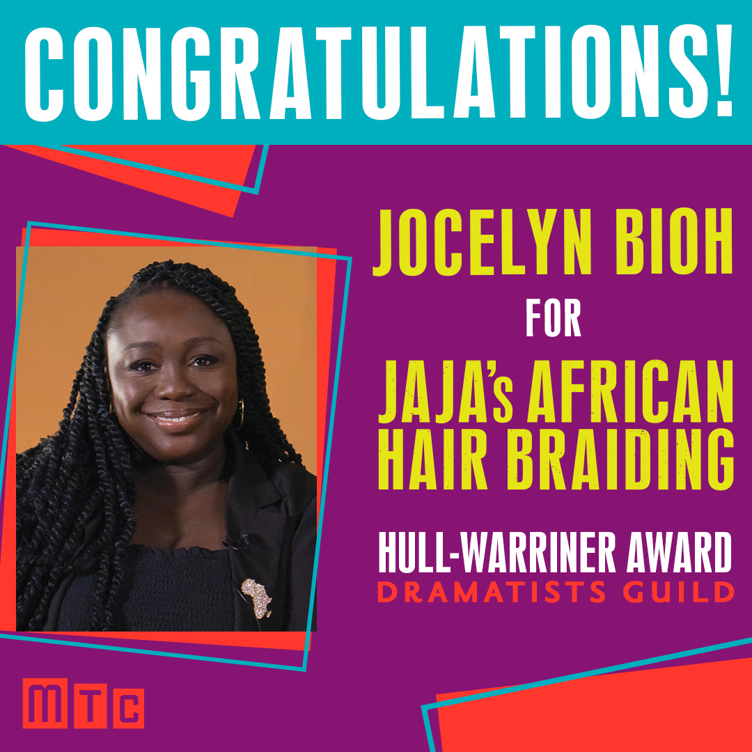 Congratulations @Jjbioh! The Hull-Warriner Award is presented annually by the Dramatists Guild Council to an author or team of authors in recognition of their play dealing with controversial subjects involving the fields of political, religious, or social mores of the times.