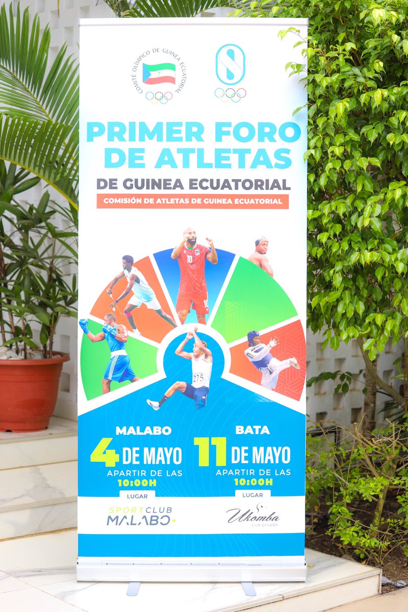 🌟 ¡Primer Foro de Atletas de Guinea Ecuatorial! Atletas unidos en inspiración y apoyo. 🏋️‍♂️🏃‍♀️ Jornada llena de historias inspiradoras y compromiso deportivo. 💪🇬🇶 #Deporte #Atletas #GuineaEcuatorial