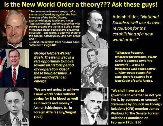 New World Order is not a Trump myth! #HIAW