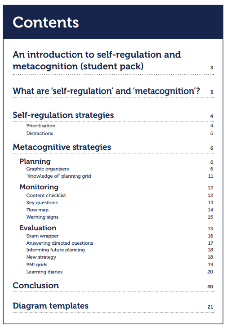 A few years ago, I wrote two metacognition guides with @OUPSecondary 1) a guide for teachers with practical strategies for the classroom 2) a guide for students to support their revision and learning Do you want a copy? RT this tweet, then DM me!