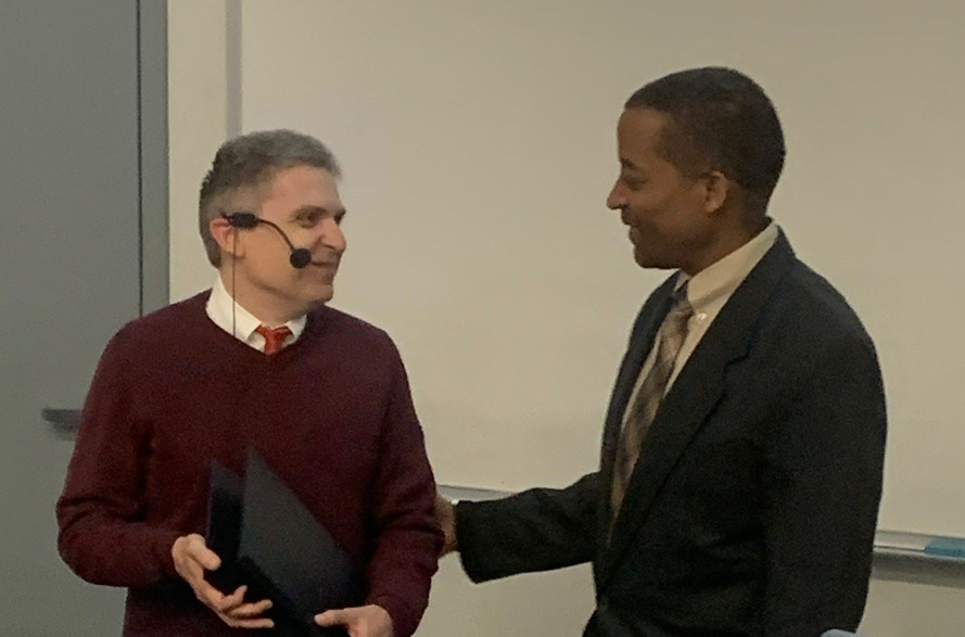 Alexei Demchenko, PhD (he/him) (@glycoworld) on Twitter photo Congratulations to Dr. Istvan Kiss of
<a href="/SLUChemDept/">SLUChemDept</a> who was awarded with the Kranz Distinguished Professorship for Excellence in Research
<a href="/SLUResearch/">SLU Research</a> by <a href="/GETriplett/">Gregory Triplett</a>, Dean of <a href="/SLU_SSE/">SLU School of Science and Engineering</a> Congratulations to Dr. Istvan Kiss of
<a href="/SLUChemDept/">SLUChemDept</a> who was awarded with the Kranz Distinguished Professorship for Excellence in Research
<a href="/SLUResearch/">SLU Research</a> by <a href="/GETriplett/">Gregory Triplett</a>, Dean of <a href="/SLU_SSE/">SLU School of Science and Engineering</a>