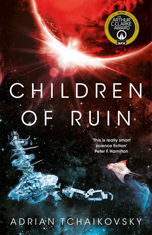 Roger Wood's Biblioblog: Children of Ruin - Adrian Tchaikovsky malkintowersbookblog.blogspot.com/2024/04/childr…