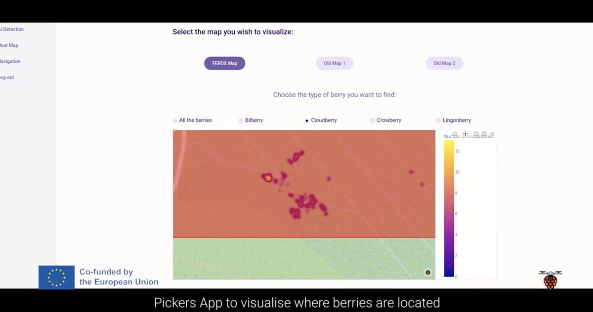 see our new video with the technologies under developments to support berry pickers youtube.com/watch?v=5cRjqT… @FBK_research @fgi_nls @GemmoAi @UPV @CranfieldUni @Ingeniariuslda @ArktisetAromit @Institutoai2upv @3DOMFBK @TampereUni #AI #robotics #DataScience @HorizonEU #drones #UAV