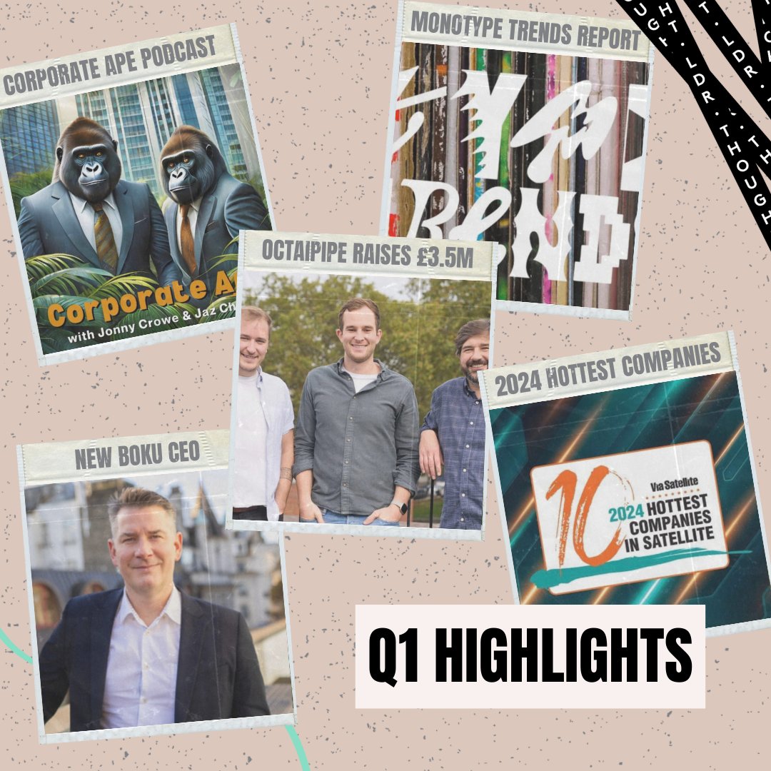 Looking back at the first quarter of the year, 2024 certainly got off to a flying start! Find out the news from ThoughtLDR and our incredible clients in our latest blog below 👇. thoughtldr.com/news/hot-in-sp… #blogpost #thoughtleader #neuralconcept #octaipipe #boku #podcasts…
