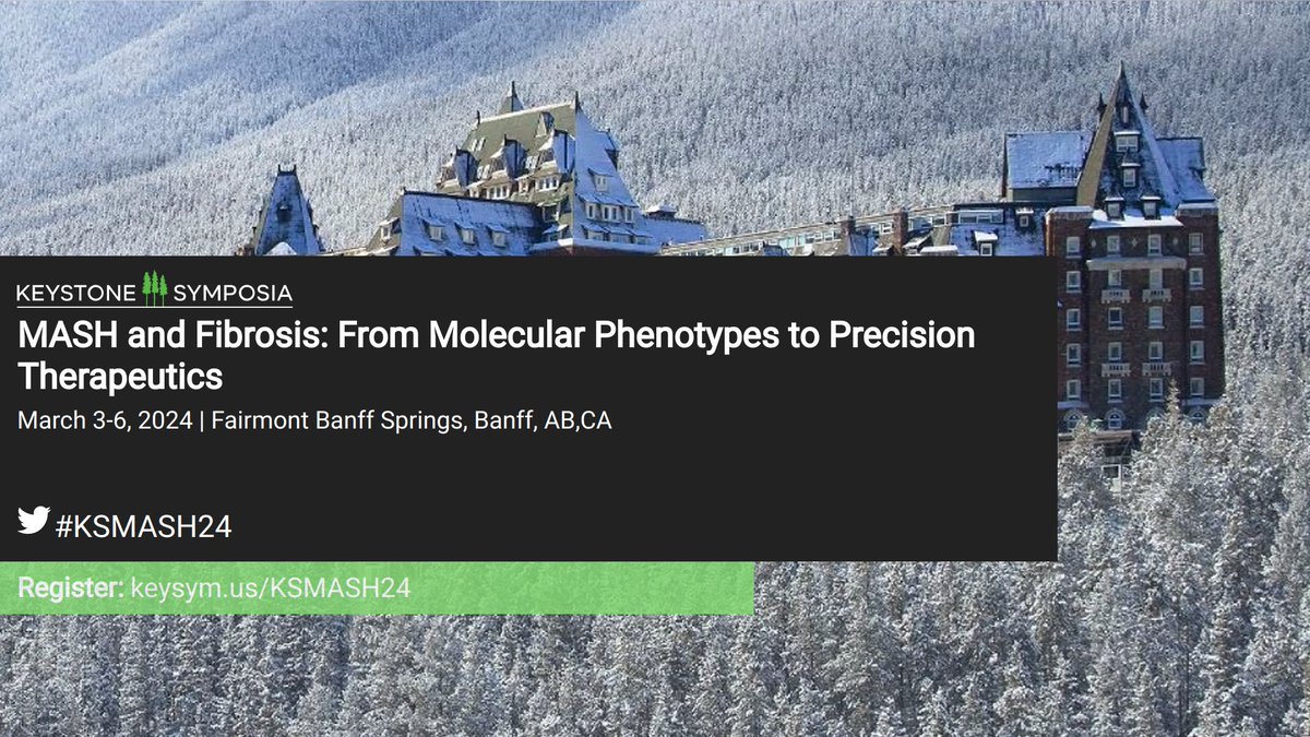 Register now for On Demand Access to @KeystoneSymp #MASH and #Fibrosis: Molecular Phenotypes to #PrecisionTherapeutics to explore emerging #LiverFibrosis #FattyLiver #NAFLD research! hubs.la/Q02wm6110 #KSMASH24 hubs.la/Q02wmtQY0