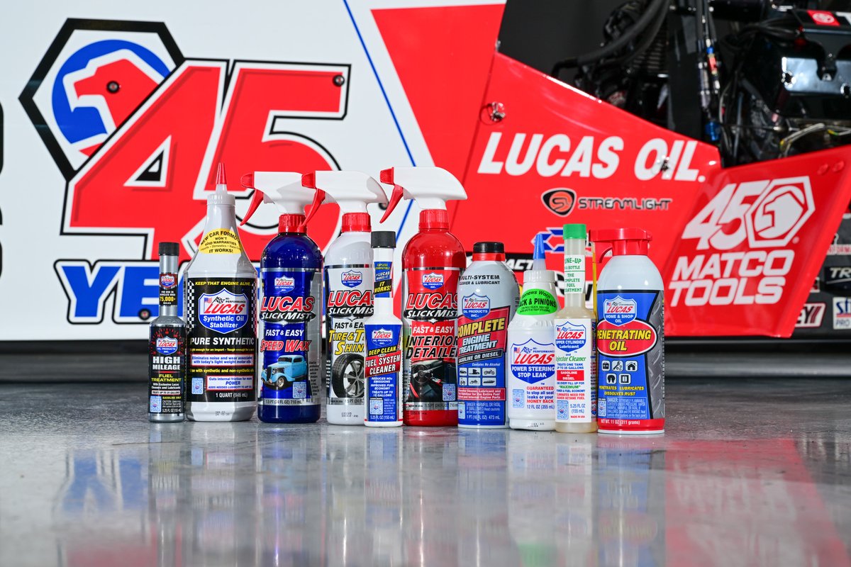 Which @Lucas_Oil product is YOUR favorite? 

#LucasWorks #LucasAlliance