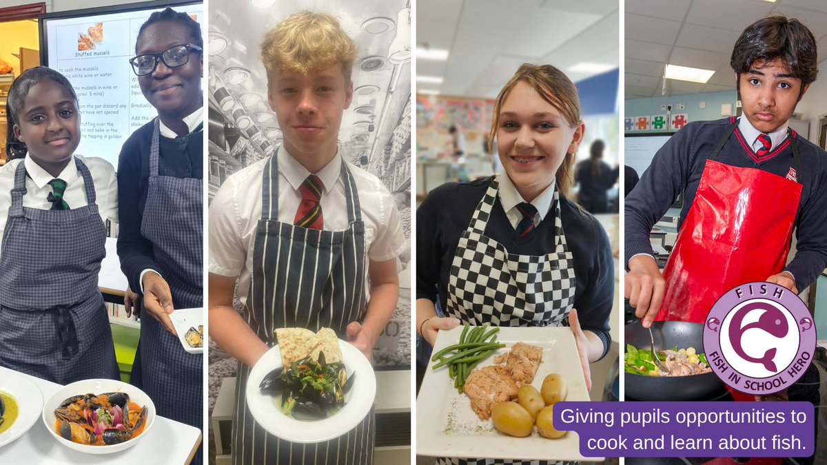 1.5K food teachers are part of #FishHeroes – are you?

Be part of #FishHeroes

🐟 Our Facebook group provides #guides of info, & #files for recipes & other support.
🦐 Get fish on your teaching menu, giving pupils new skills.

@FoodTCentre @FishmongersCo facebook.com/groups/fishhero