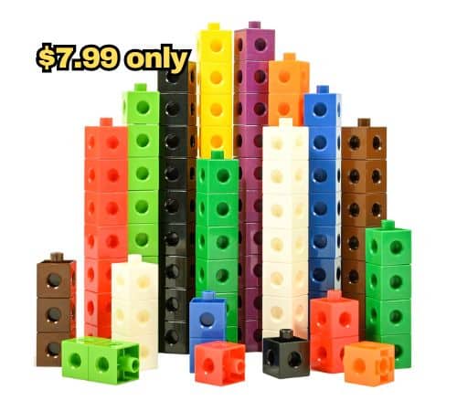 Linking Cubes Set of 100 - Connecting and Counting Snap Blocks

Linking Cubes Set of 100 - Connecting and Counting Snap Blocks

dealsfinders.com/linking-cubes-…

#ToyDeals