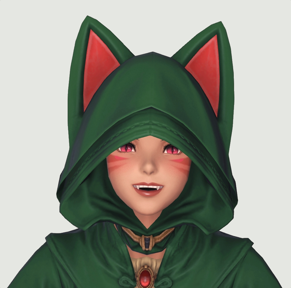 teef (Yes I cheated and added to sun cat) #ffxiv #ff14 #ff14ss #miqote