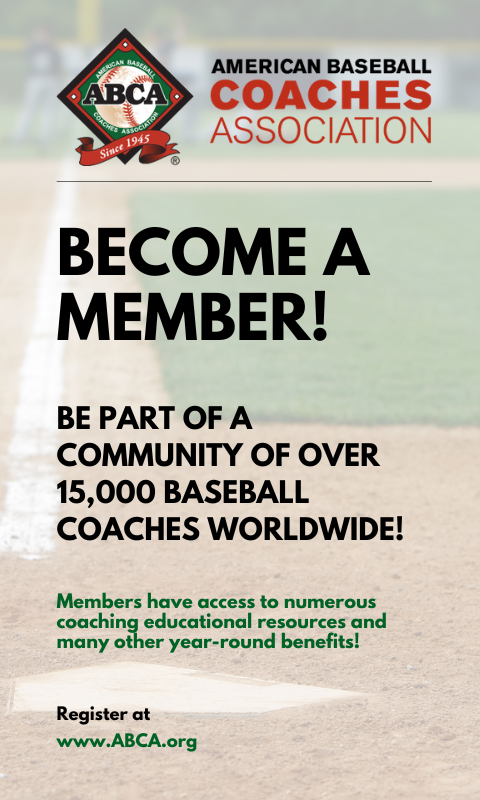 Step up to the plate with the American Baseball Coaches Association! Join the winning team of coaches shaping the future of the game. 
@ABCA1945 
abca.org/memb?SourceCod…