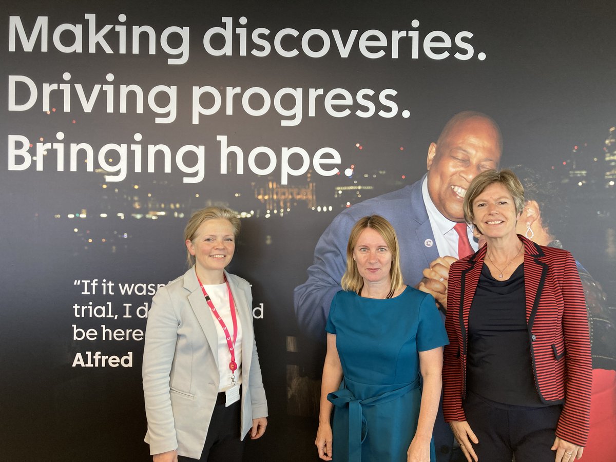 Great to meet with my counterparts from the Dutch Cancer Society today. The Dutch Cancer Society is a valued @CancerGrand Challenges funding partner, so it was wonderful to have the opportunity to meet in person and discuss the importance of collaboration in accelerating progress