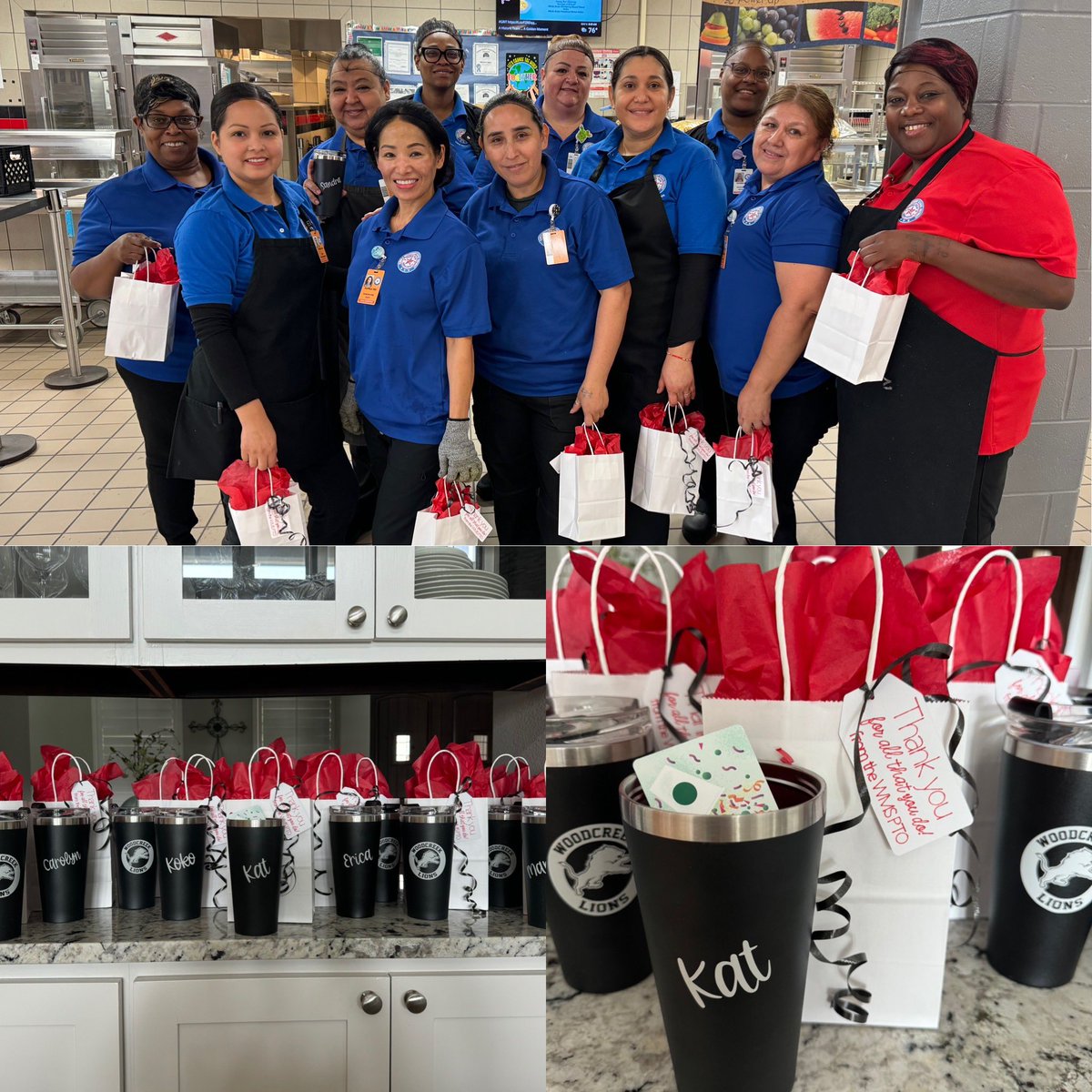 Since school was closed on Friday we celebrated National Cafeteria Workers Day yesterday. A big shout-out to these ladies👇 for working tirelessly behind the scenes to make sure the ship runs smoothly day in and day out! 

#BeEliteWMS #RTBWMS 🐾