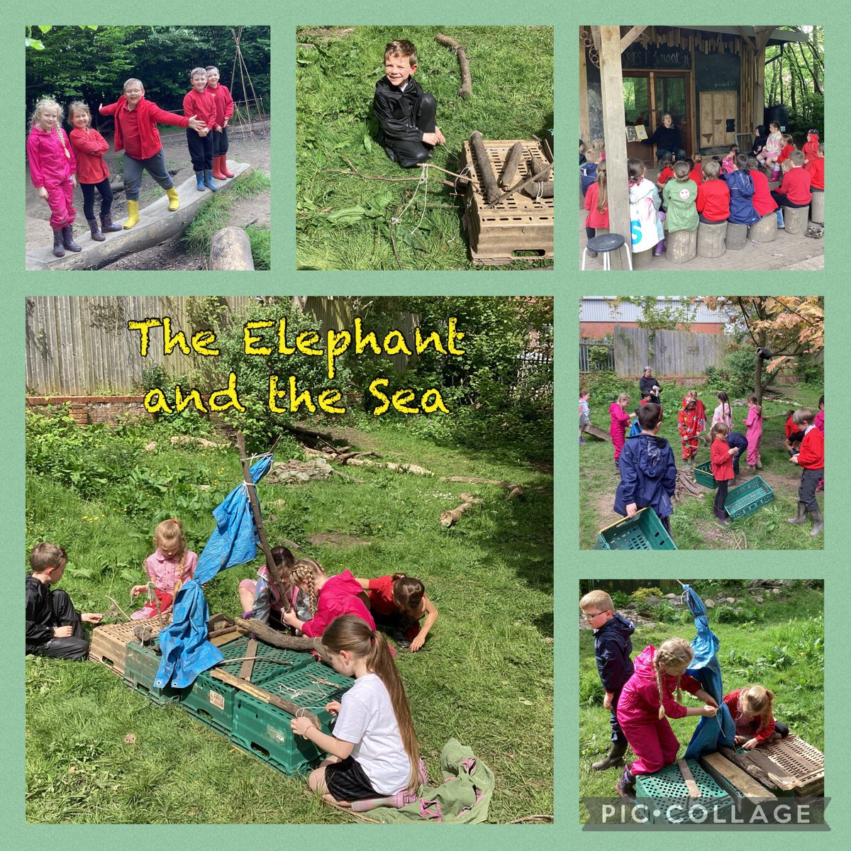 A lovely afternoon in Forest School for Year 2 today. It was glorious! #DiddyWellbeing #DiddyForestSchool #collaboration #AreYouReallyReading