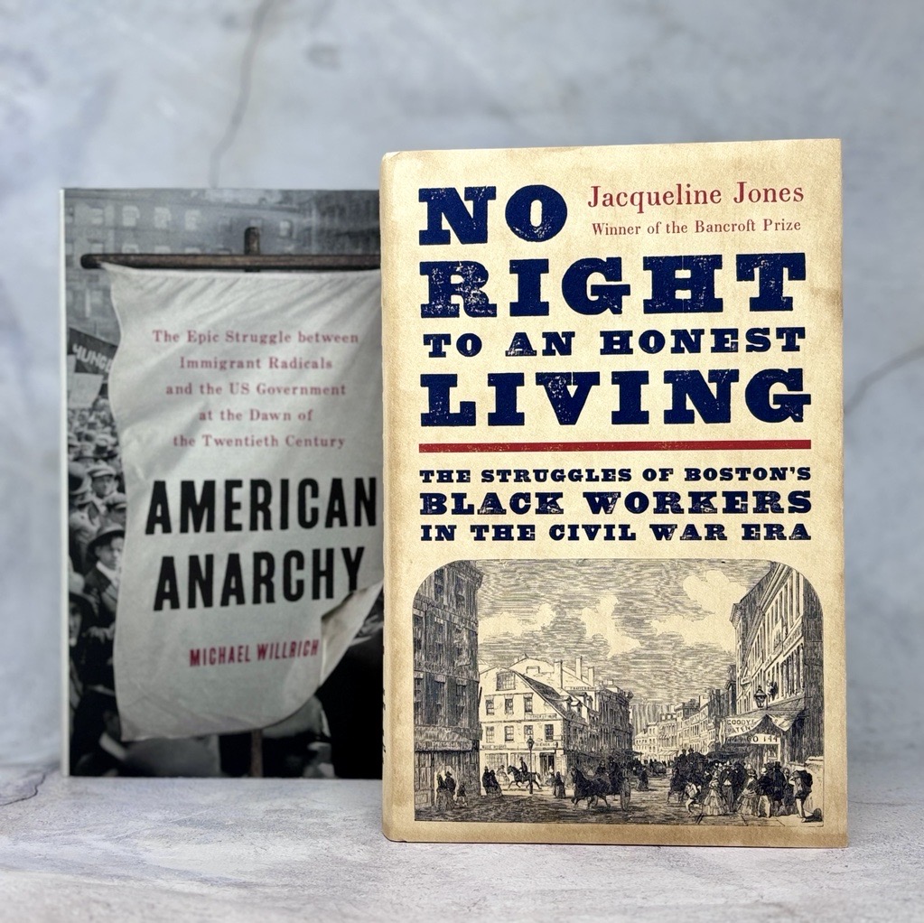 Congratulations to Basic Books author Jaqueline Jones for winning the Pulitzer Prize in History for her 'breathtakingly original' (@PulitzerPrizes) work NO RIGHT TO AN HONEST LIVING, and Michael Willrich for AMERICAN ANARCHY, which was a finalist 🎉 #PulitzerPrize