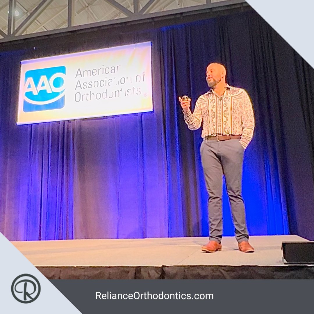 Did you catch Paul Jr. present on 'Chairside Direction for Digitally Guided Bonding' at @AAOrtho 2024?

This sneak from Sunday's presentation has us excited to share more from Paul and AAO soon!

Visit RelianceU.tech for #orthoeducation at your fingertips.