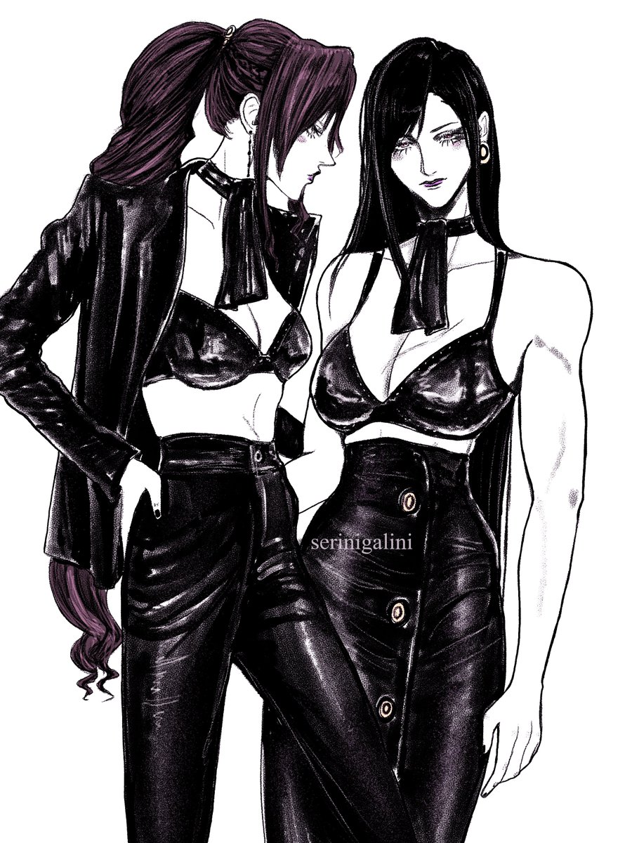 Suited up #Aerith #Tifa #FF7R #FF7 #エアリス #ティファ