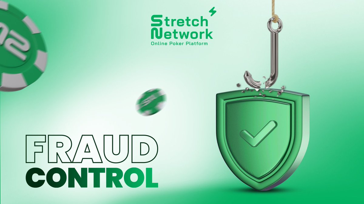 StretchNetwork's tweet image. 🔒 At Stretch Network, we prioritise your poker security. With our fraud control, we ensure fair gameplay.
💳 Secure Transactions
👀 Constant Monitoring
🌐 Global Standards
For more please visit our website: t.ly/0IHUk

#fraudcontrol #stretchnetwork