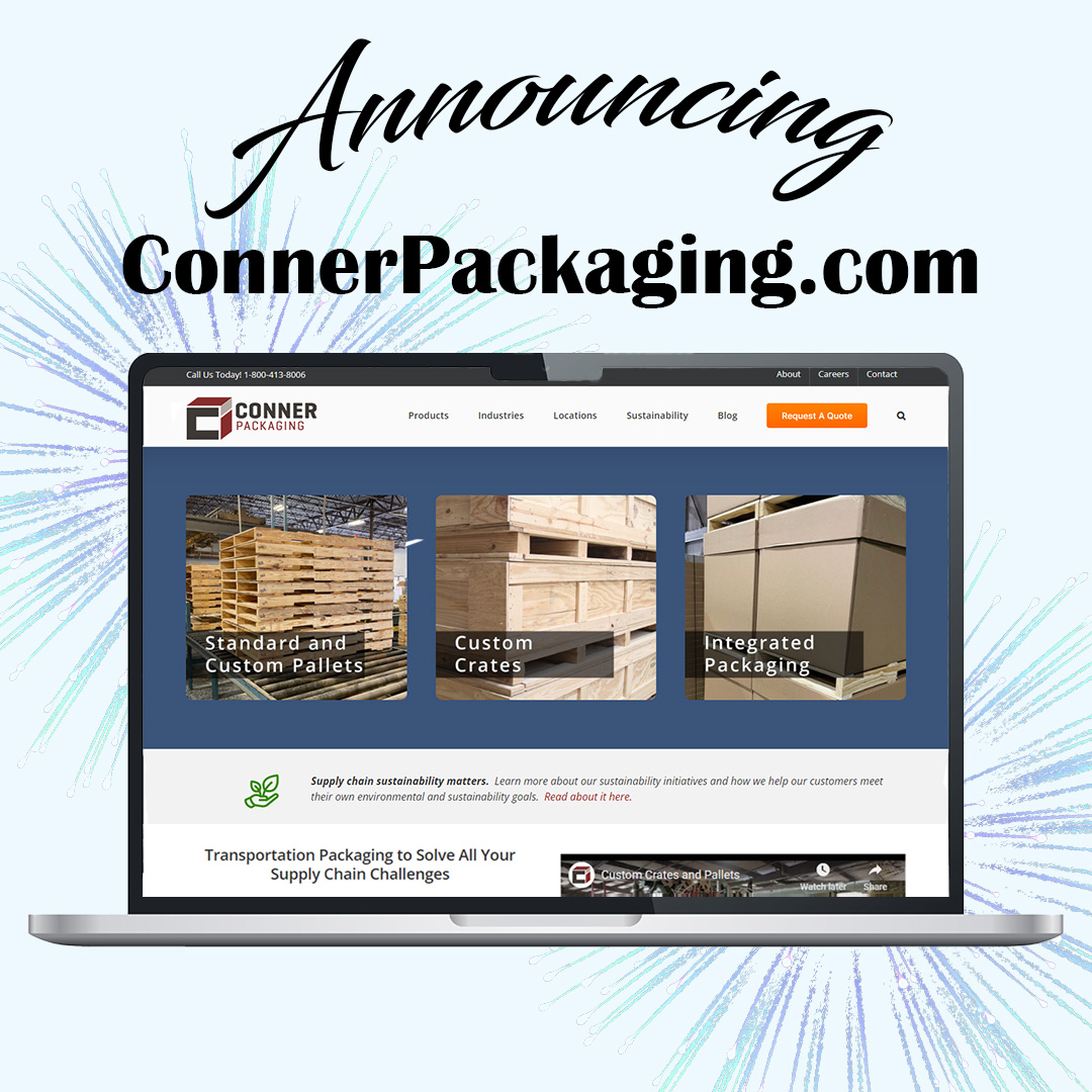 We are excited to announce the launch of our new website ConnerPackaging.com 🎆

Check out our full press release here: connerpackaging.com/press-release-…  

#newwebsite #websitelaunch #IndustrialPackaging #growth #ConnerPackaging