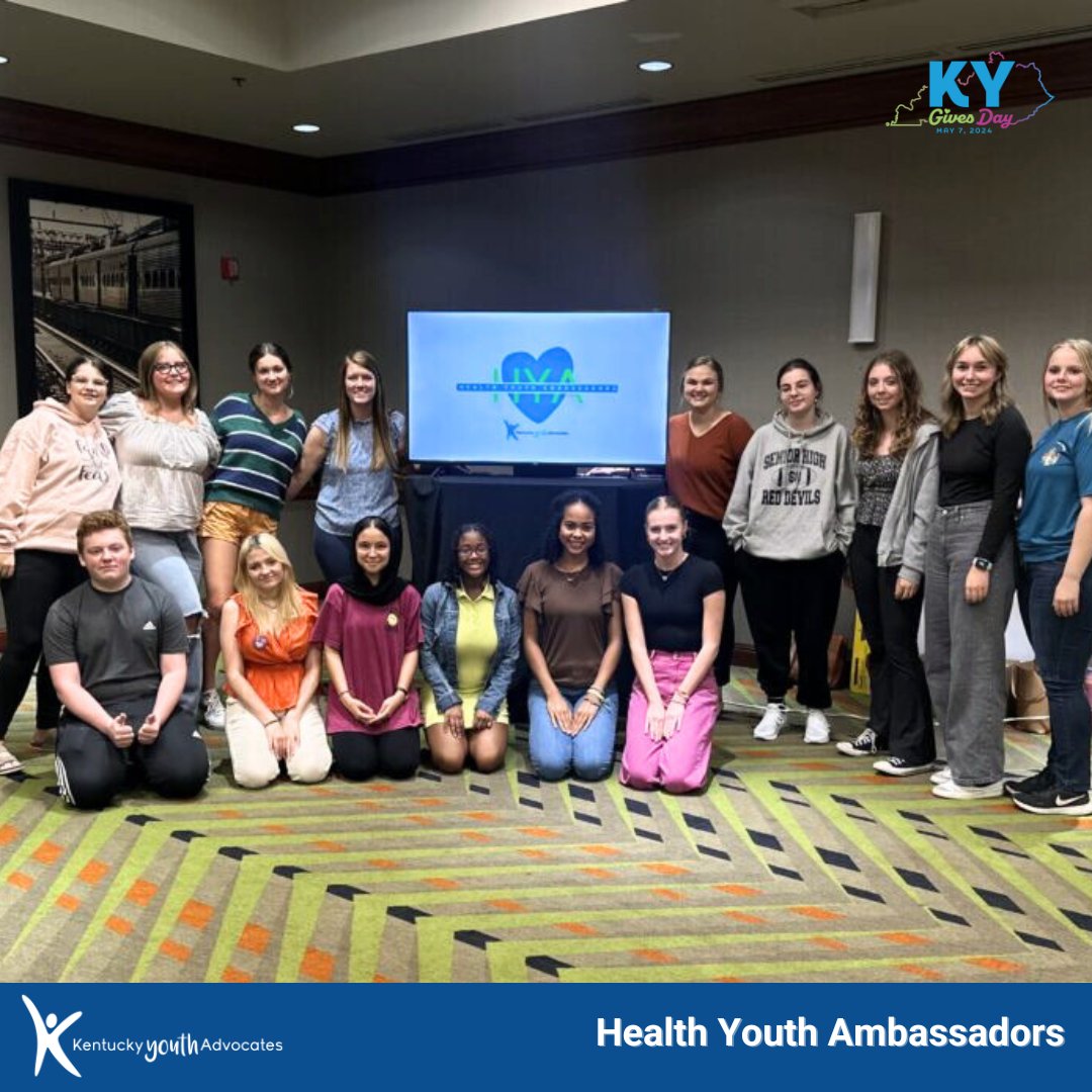 You can take ACTION on #KYGivesDay24 by giving to Kentucky Youth Advocates! 

Support KYA's Health Youth Ambassadors continue to learn and advocate for health policy in Kentucky -- donate TODAY through our #KYGivesDay page: bit.ly/4bl5PjQ