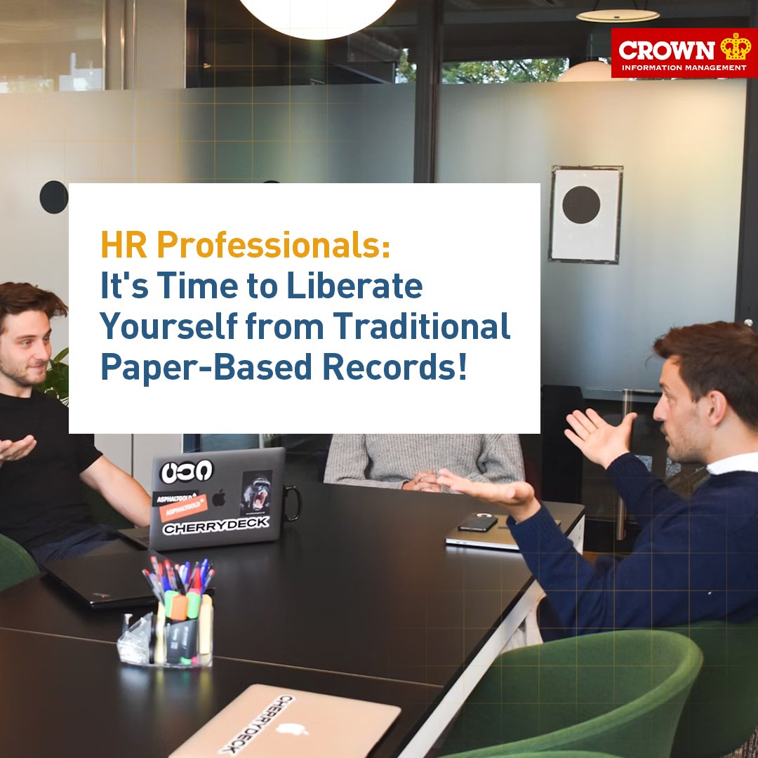 Streamline your personnel file management with Crown Information Management's digital solutions. Save time, reduce errors, and automate tasks for efficient workflows. 

Learn more: digital.crownrms.com/in/services/so… 

#InformationManagement #DigitalTransformation #CRMIndia