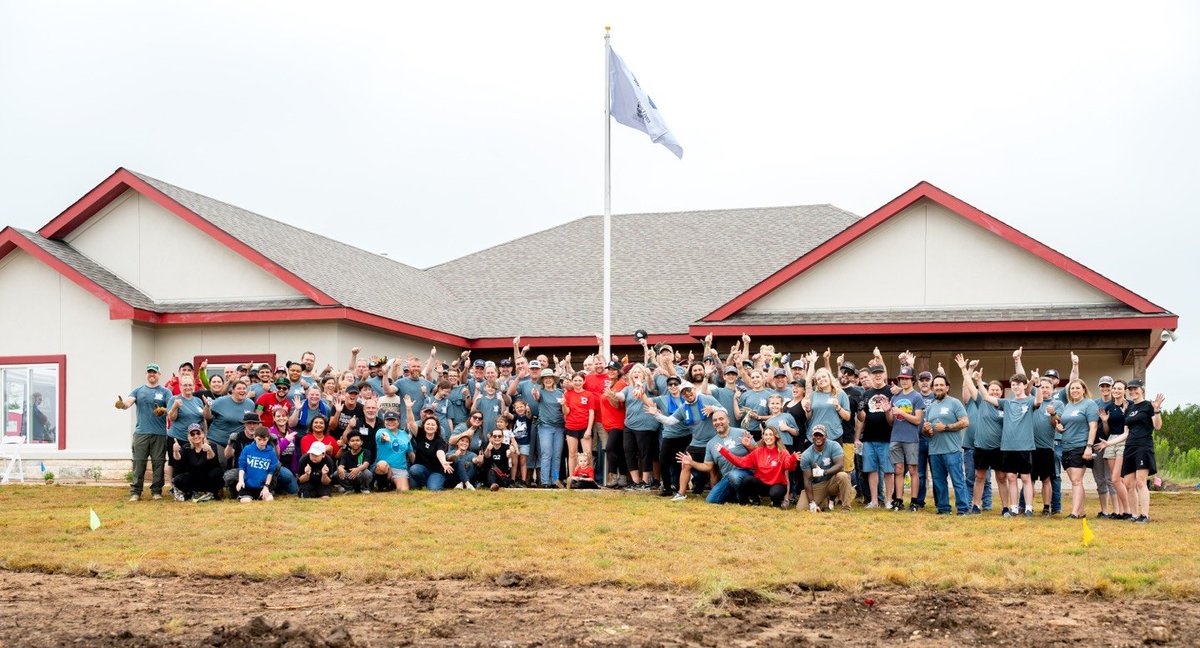 Thank you to all the volunteers who came out to lay the landscape of Army SGT Jordan Folmar and his family's future specially adapted custom home in Liberty Hill, TX, this past weekend. Learn more about Jordan and sign up for project updates here: hfotusa.org/folmar