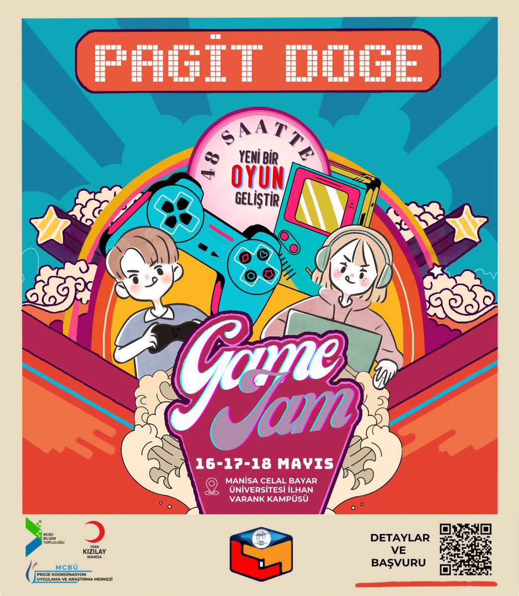 📢Doge GameJam’e Son Başvuru Uzatıldı! 🎮

Sevgili Oyun Geliştiricileri,

Sizlere heyecan verici bir haberimiz var! Doge GameJam’e katılma şansınızı kaçırmayın, 

📅 Son Başvuru Tarihi: 10 Mayıs
🌐 Başvuru formunu doldurmak ve detaylı bilgi almak için:  docs.google.com/forms/d/1KR24Q…