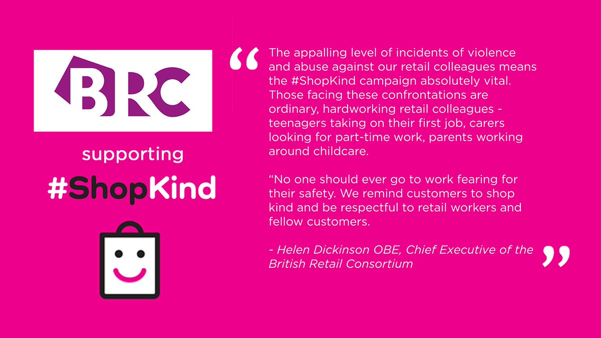 Thank you to @the_brc for supporting ShopKind Week, taking place this week between 6th-10th May. You can also get involved! Visit nbcc.police.uk/business-suppo… for more information. #ShopKind