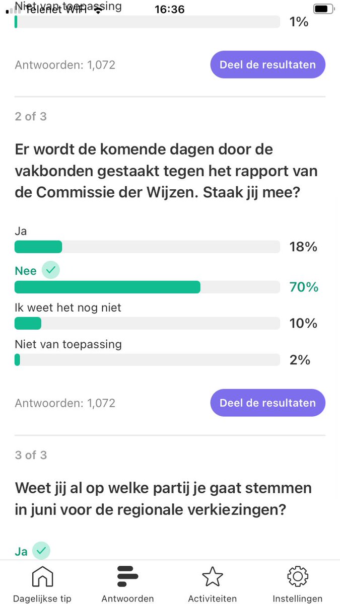 Mogelijks wordt de mening van de vakbond niet helemaal gedeeld. #onderwijs