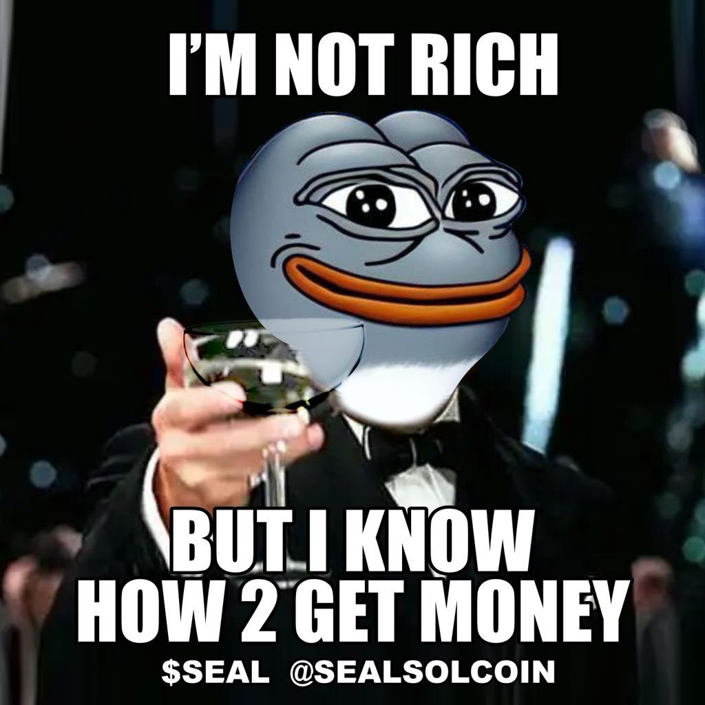 <a href="/WhaleFUD/">WF</a> Ticker is  $SEAL 🤝🦭

$SEAL is a deal.

<a href="/sealsolcoin/">Seal</a>