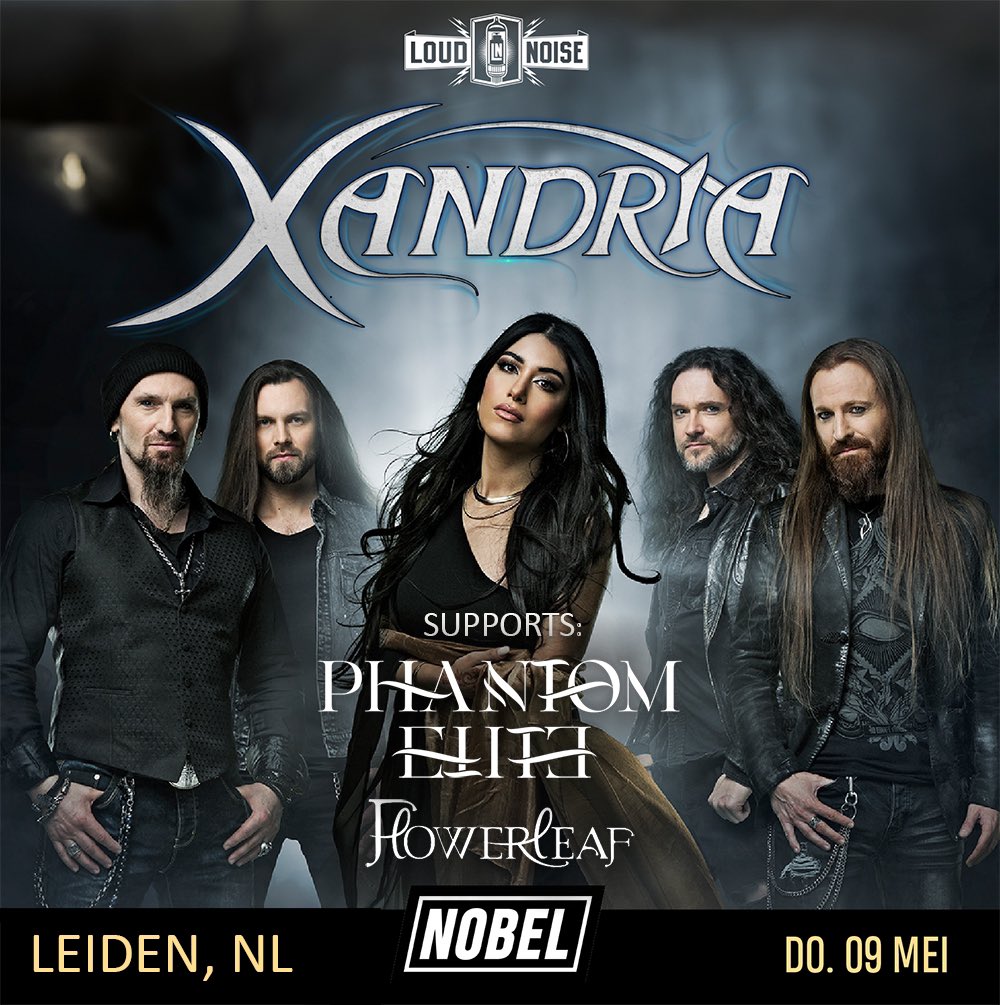 ⚠️Headlining show in Leiden, Netherlands Thursday 9 May! It’s just 2 days away so get your tickets now ⚠️ 🎫: shop.eventix.io/62ecf50e-360b-… We will play our new song “Universal” 🔥 And we are sharing the stage with two fantastic bands Phantom Elite and FlowerLeaf !