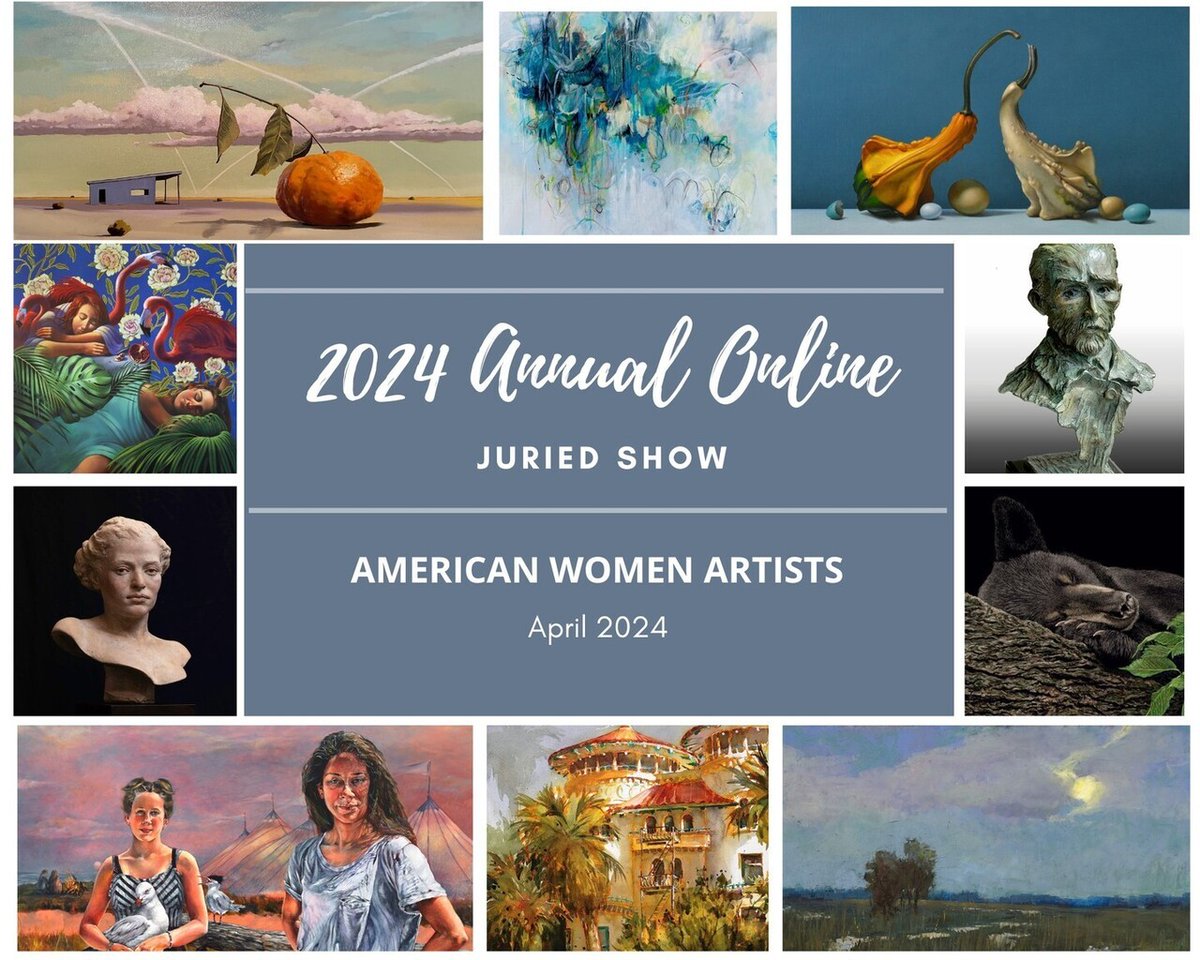 Here's your reminder to tune in TODAY (Tuesday) at 3:00 p.m. Central time, to watch our Awards Announcement for the 2024 Annual Online Juried Show! Get more information and register to watch the awards live at bit.ly/3wxVLVA. The event will be… instagr.am/p/C6q7YddNCoi/