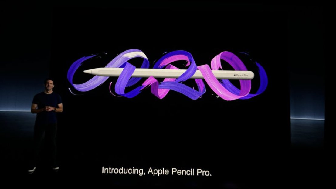 The Apple Pencil has now become a PRO! #AppleEvent