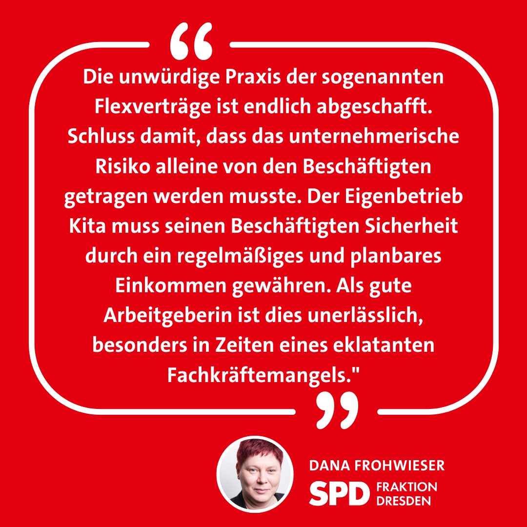 Dieser bedeutende Beschluss ist Resultat eines Antrages der #SPD-Fraktion, den der #staDDrat im April 2023 zugestimmt hat.