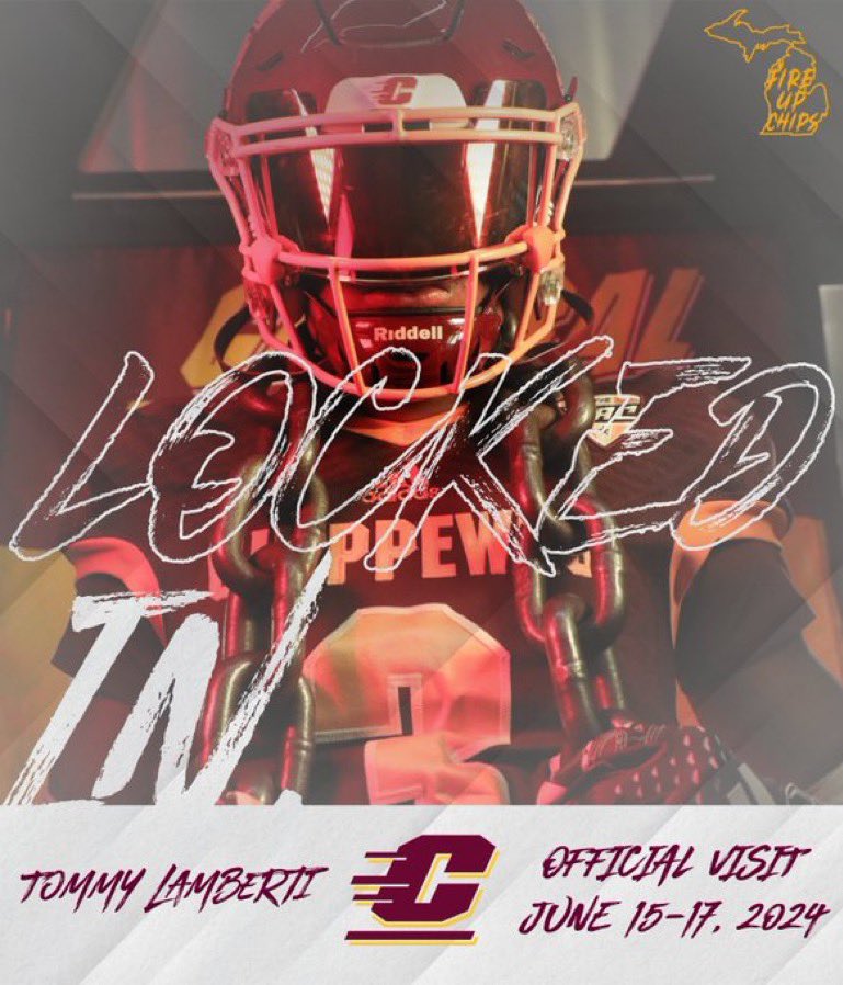 Tommy Lamberti 6’8 3⭐️ (@lamberti_tommy) on Twitter photo looking forward to engaging discussions and positive collaborations <a href="/CMU_Football/">Central Michigan Football</a>
<a href="/CoachMcElwain/">Jim McElwain</a> <a href="/Coach_Tavita/">Tavita Thompson</a> <a href="/coachbtorrey/">Brandon Torrey</a> <a href="/CoachMurphy87/">Keith Murphy</a> <a href="/CoachMikeMcGee/">Michael McGee</a> <a href="/Jmack37/">Jason McKie</a> looking forward to engaging discussions and positive collaborations <a href="/CMU_Football/">Central Michigan Football</a>
<a href="/CoachMcElwain/">Jim McElwain</a> <a href="/Coach_Tavita/">Tavita Thompson</a> <a href="/coachbtorrey/">Brandon Torrey</a> <a href="/CoachMurphy87/">Keith Murphy</a> <a href="/CoachMikeMcGee/">Michael McGee</a> <a href="/Jmack37/">Jason McKie</a>