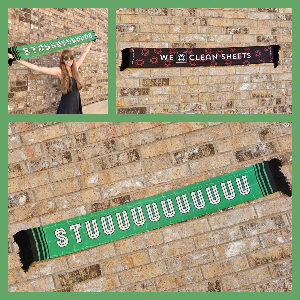 Hey Verdes! Anyone who ordered a Stuver x Laundry Project scarf, but missed all the pickup dates, I will be emailing you this week with info on the final pickup date. After that we will have to make special arrangements to get yours to you.