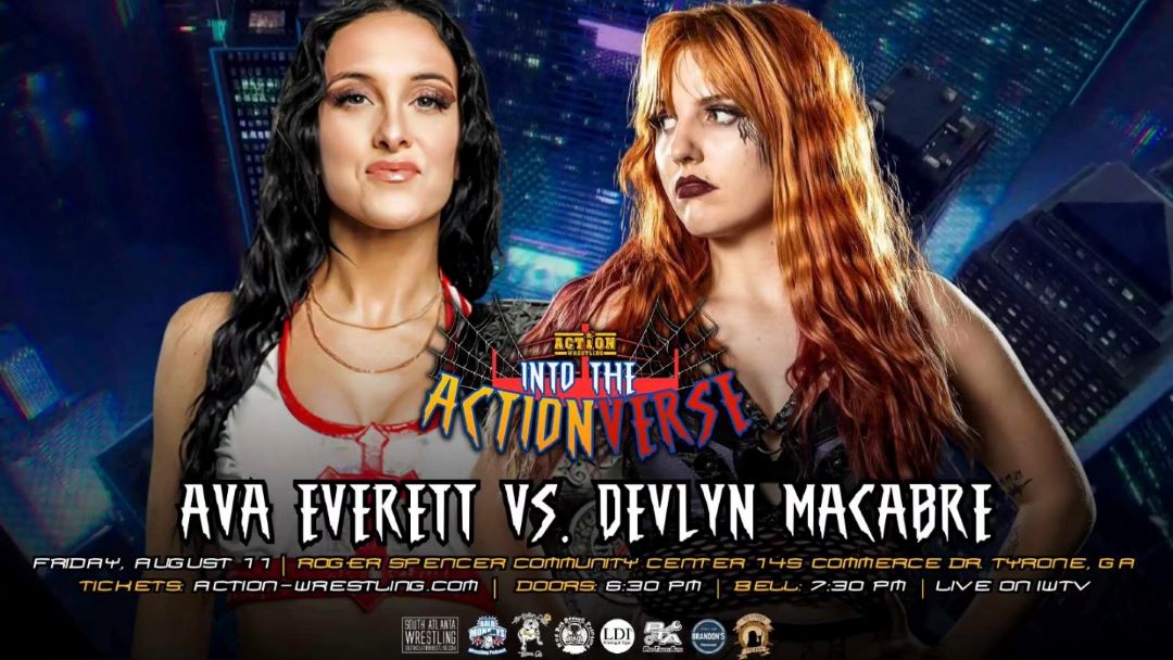 Over now on the ACTION Wrestling YouTube Channel, check out @AvaEverett_ taking on @itsdevlyn, and while there hit SUBSCRIBE! youtu.be/t9iFi5kQFDU