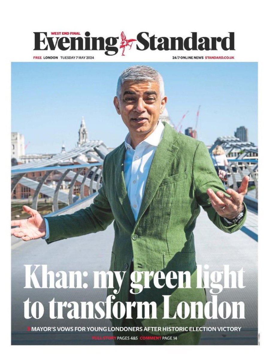 What a Clown Sadiq Khan is