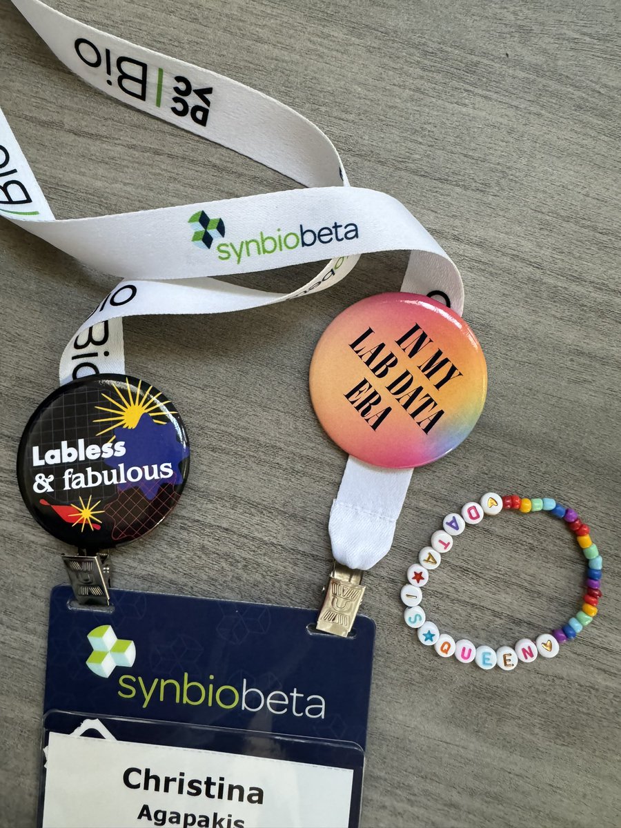 Excited to be at @SynBioBeta this week! Come find me at the @Ginkgo booth to talk data magic ✨