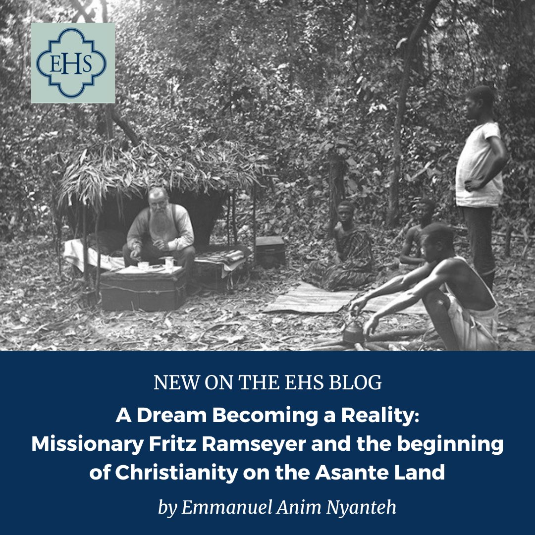 New blog post out now 📢   

Emmanuel Anim Nyanteh writes for us about the Swiss missionary Fritz Ramseyer (1840-1914) and the beginnings of the Basel Mission in Ghana:   

eccleshistsoc.wordpress.com/2024/05/07/a-d…… #twitterstorians #churchhistory