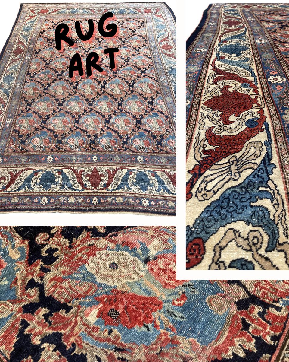 Rug Art 🎨💓

We love this antique Bijar, woven by Kurdish artisans in northwest Iran! 😍
You can spot a Bijar by its dense weave and hefty feel.

Trust us with to care for your valuable rugs! 703-255-6000... 

#handmaderug #rugdesign #orientalrug #ruglove #luxuryrugs