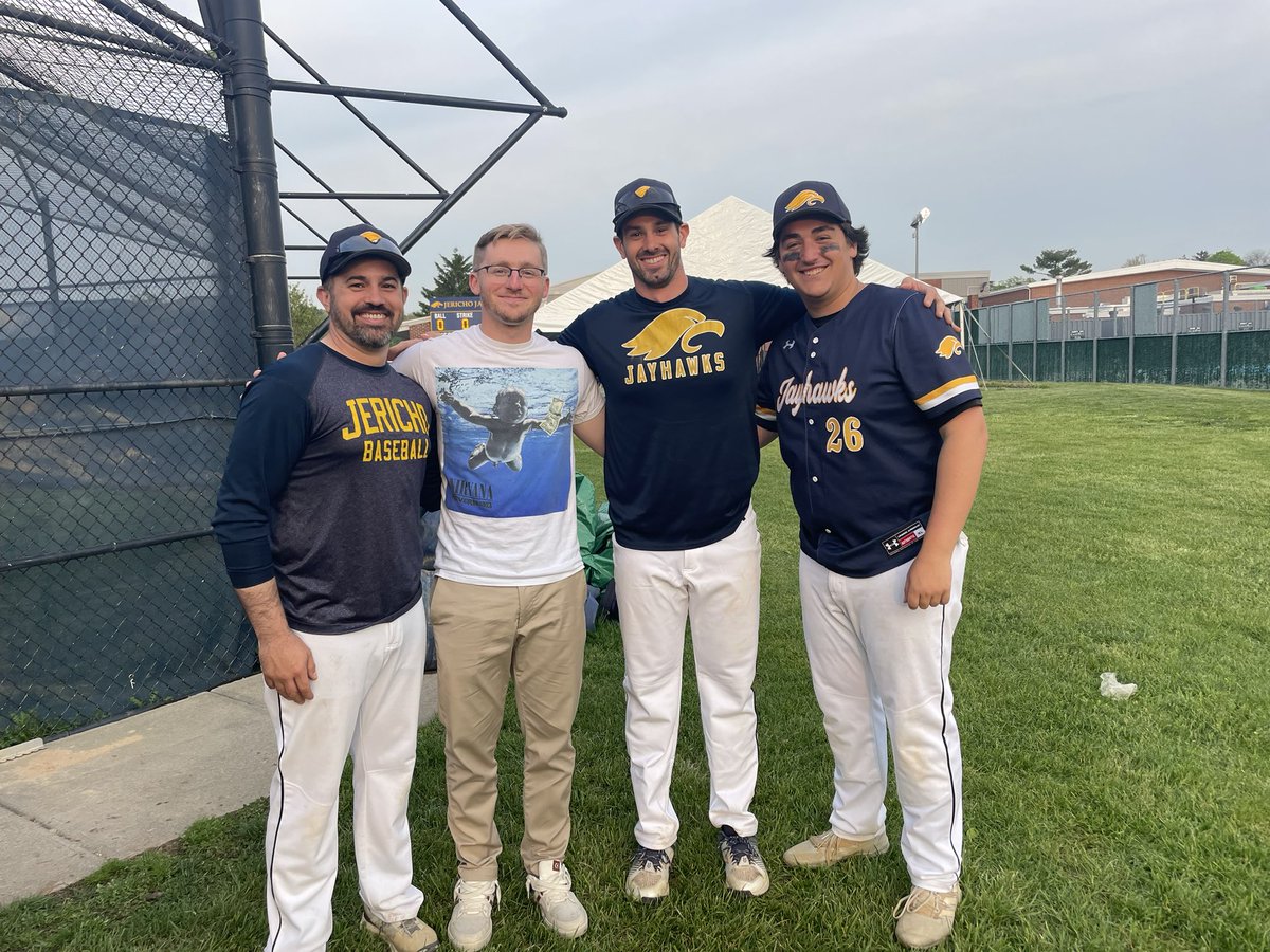 Senior Day😢😢❤️❤️ <a href="/jayhawkbsbll/">Jericho Jayhawks Baseball</a>
