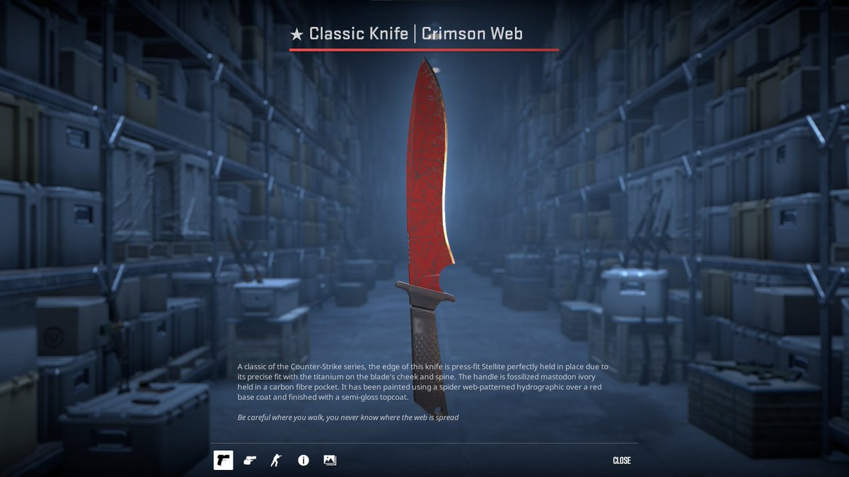 👽CS2 Giveaway

🎃Classic Knife Crimson Web ($500)

🤠Follow me & @InvoluntaryLag 
👻Like&Retweet
🤖Tag a friend

🕑Rolling 5/11 on stream, more entries on stream