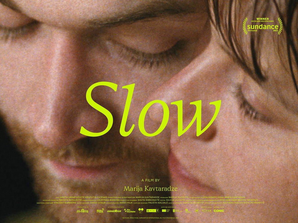 'Stirring and moving at every turn.' - Alissa Wilkinson, Vox Marija Kavtaradze's SLOW opens this Friday! Winner of a directing award at the Sundance Film Festival, SLOW is a stunning and singular exploration of love. Tickets + Showtimes: siskelfilmcenter.org/slow