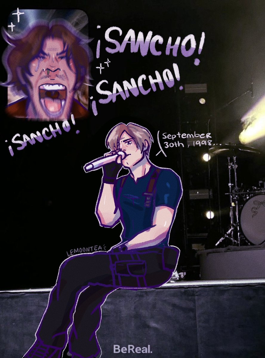 this is canon by the way #LeonKennedy #LuisSera #ResidentEvil4