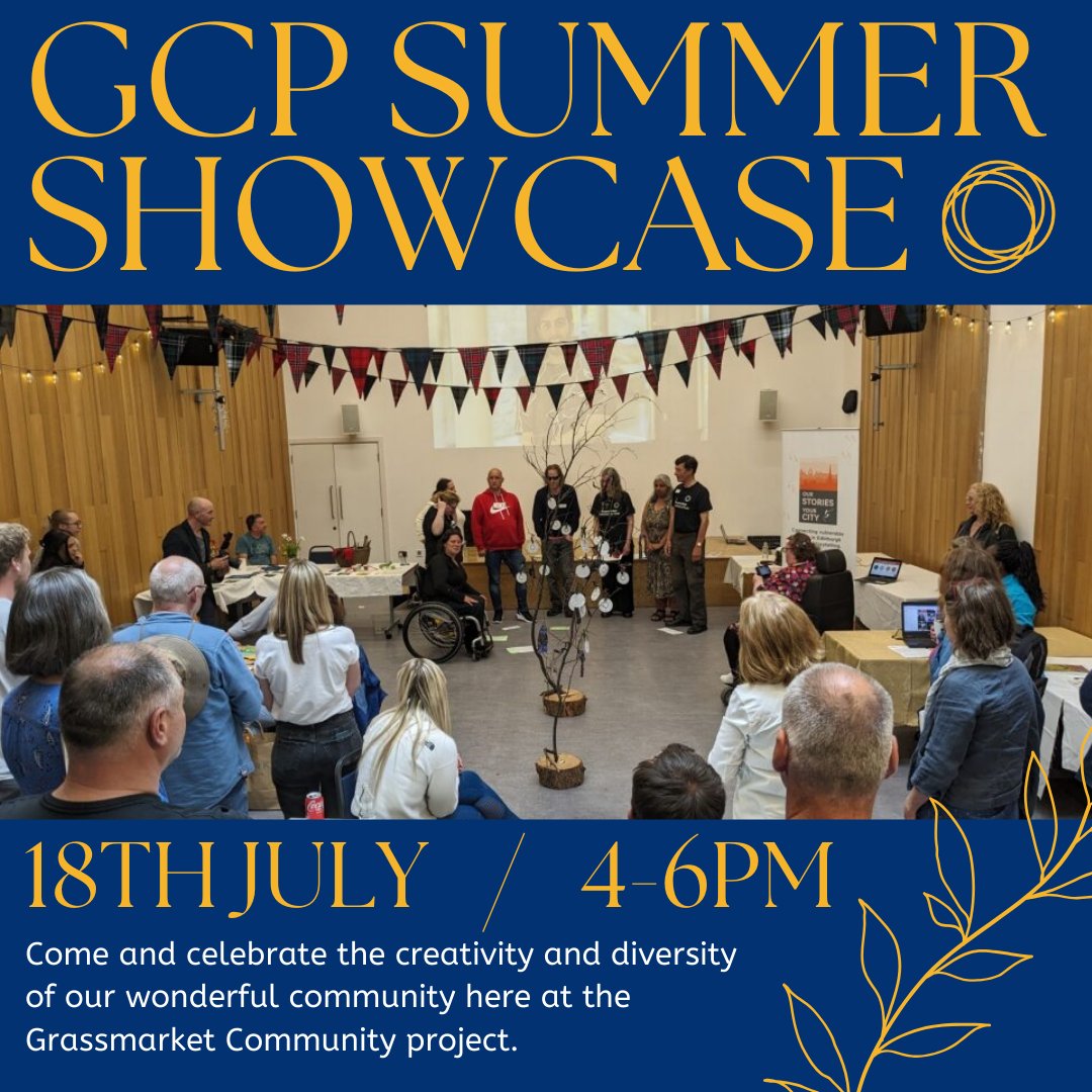 GCP SUMMER SHOWCASE - THU 18 JULY Enjoy a real taste of GCP as we showcase all the amazing things we do! Chat to our Members AND find out about our award-winning Social Enterprises. BOOK YOUR TICKETS - donations welcome eventbrite.co.uk/e/gcp-summer-s…